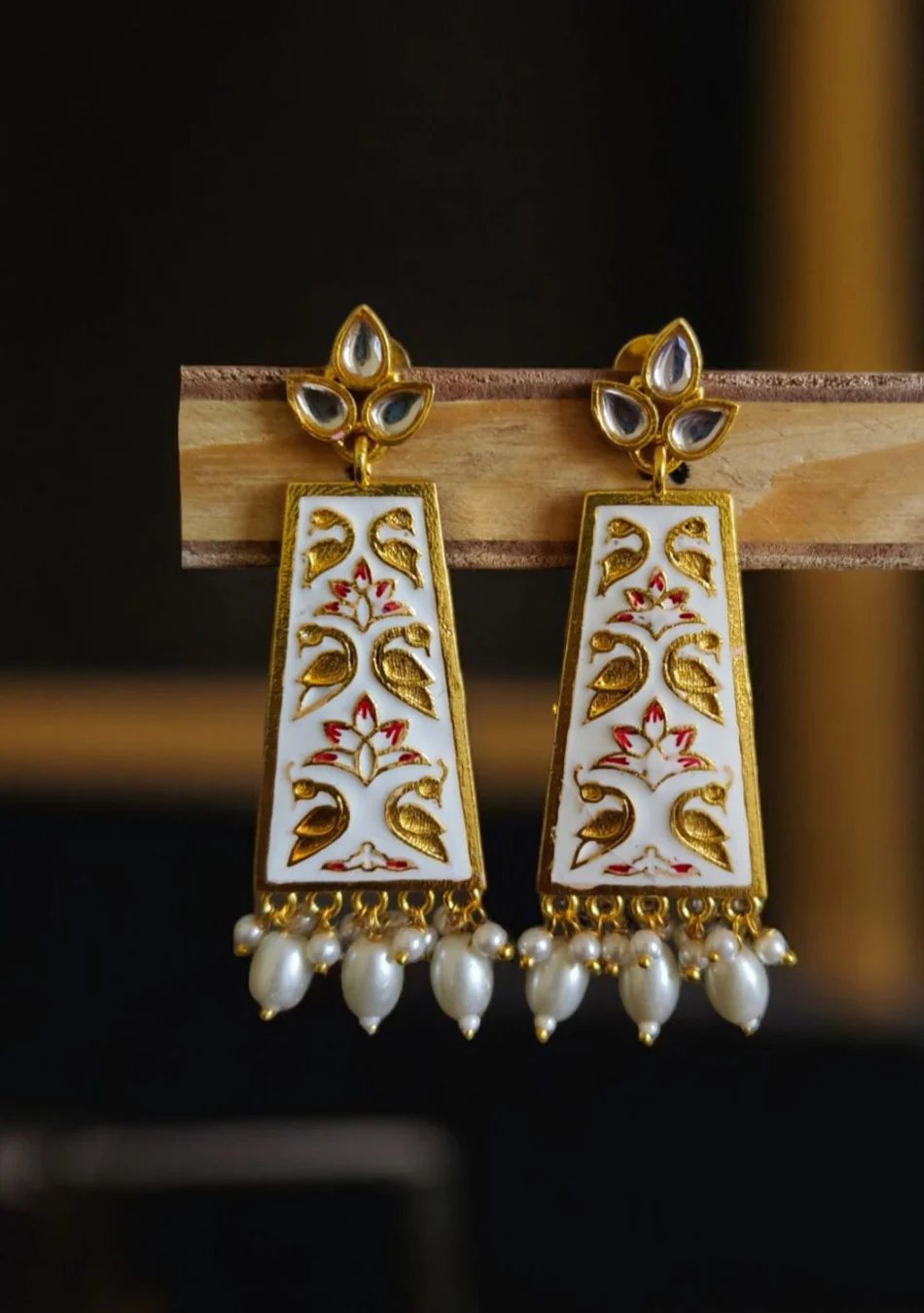 Aabha Meena Earrings - Image 2