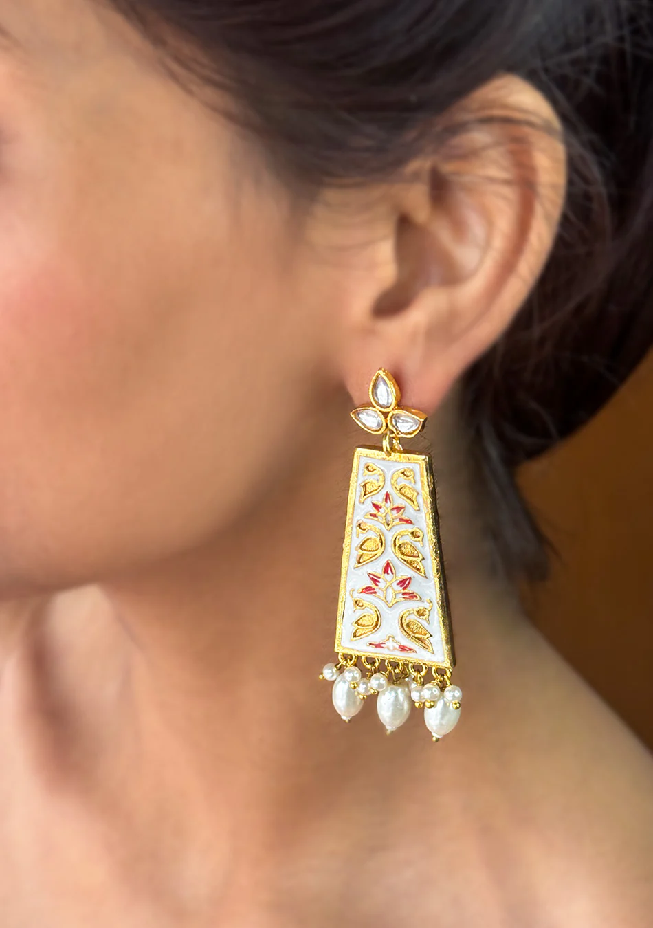 Aabha Meena Earrings - Image 4