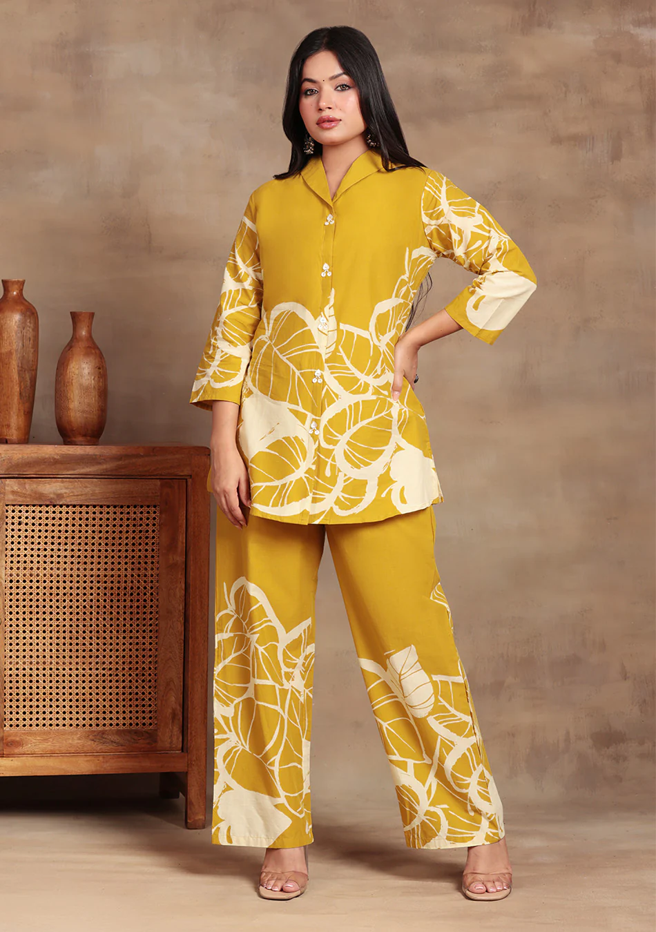 Aravalii Amber Fern Co-ord Set
