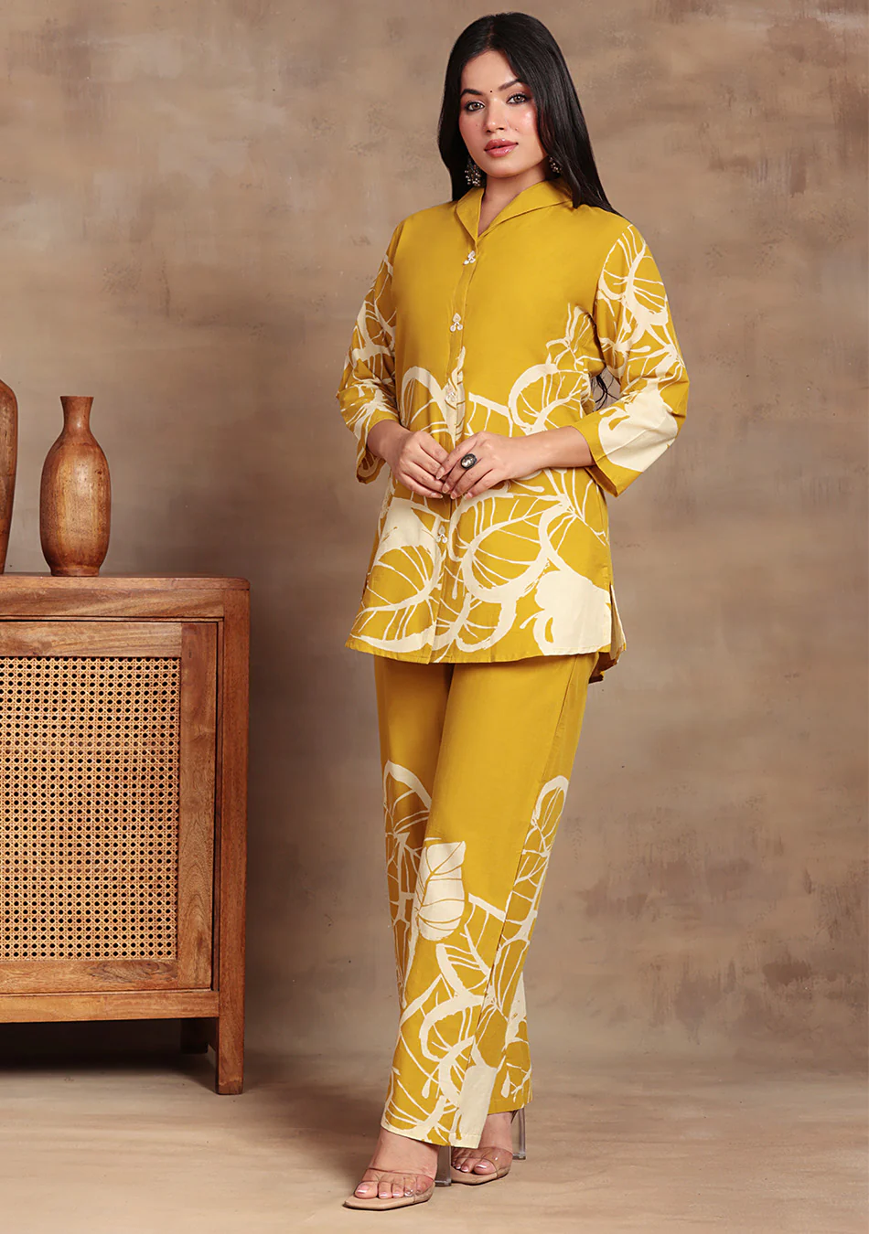 Aravalii Amber Fern Co-ord Set - Image 2