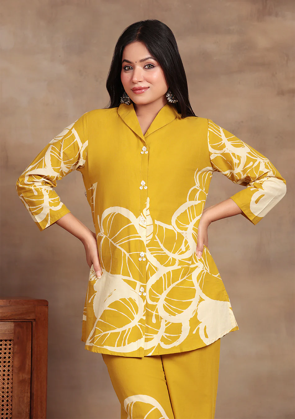 Aravalii Amber Fern Co-ord Set - Image 5