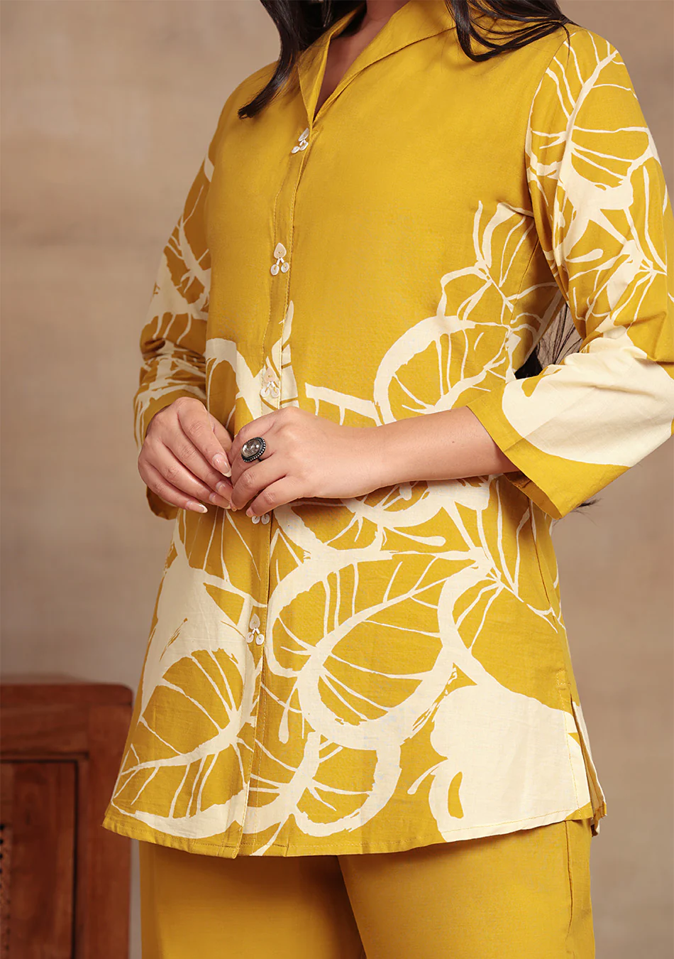 Aravalii Amber Fern Co-ord Set - Image 6
