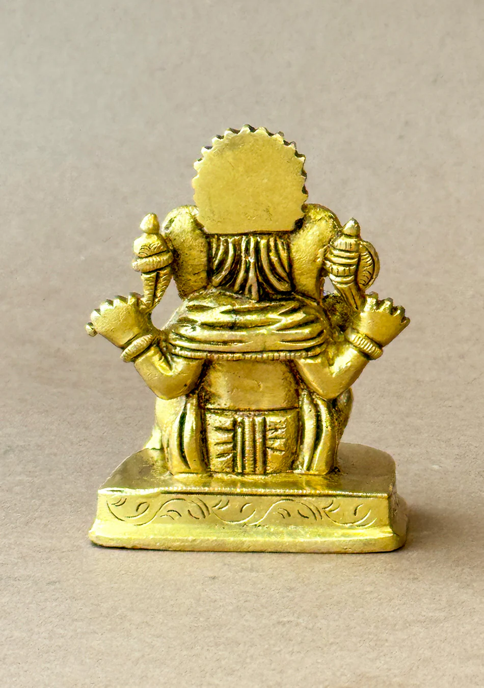 Antique Brass Auspicious Ganesha - Image 5