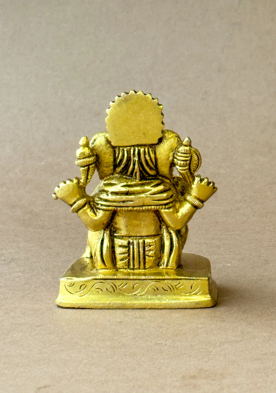 Antique Brass Auspicious Ganesha - Image 7