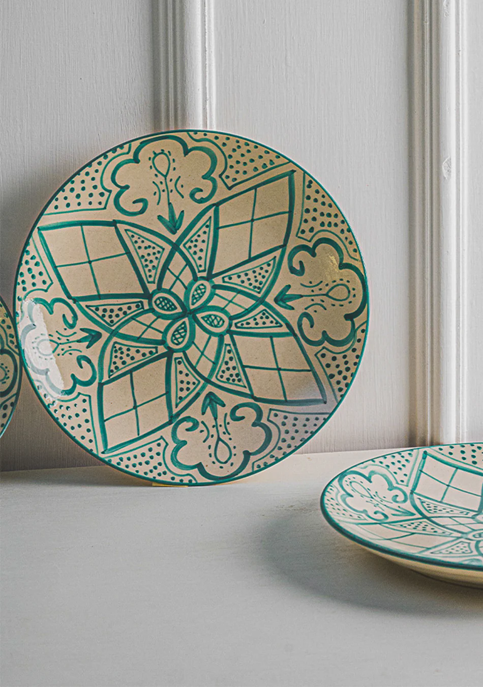 Aquamarine Mandala Full Plates - Image 6