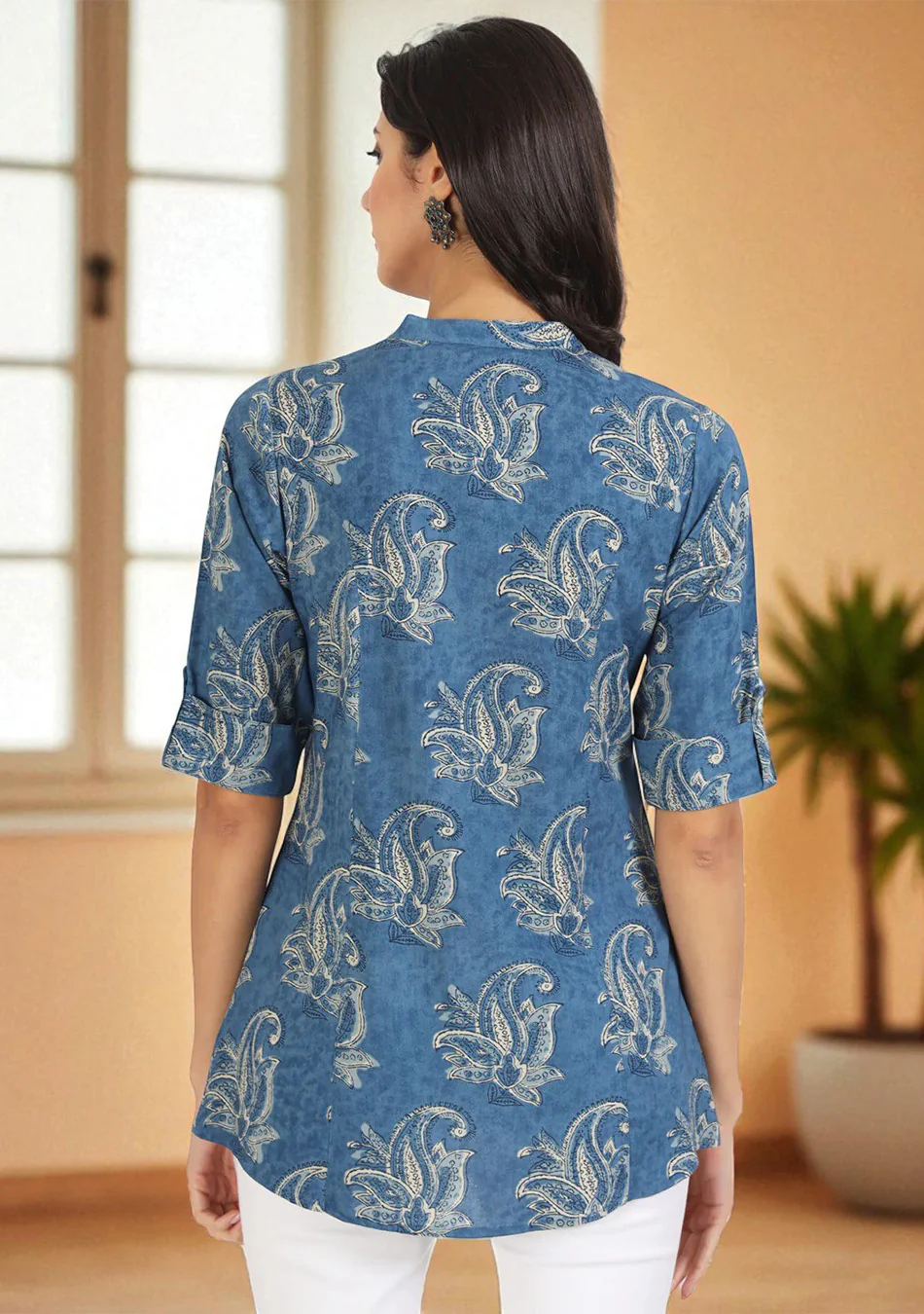 Aravalii Indigo Aura Top - Image 11