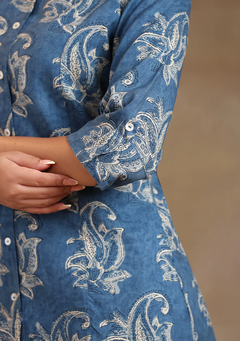 Aravalii Indigo Aura Top - Image 6