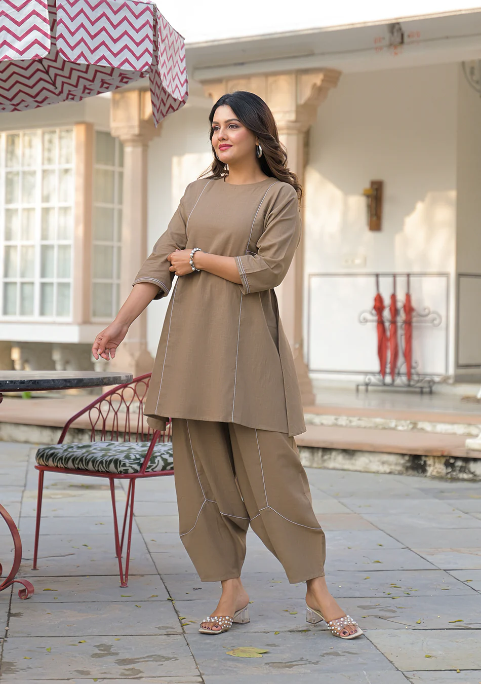 Mocha Luxe Co-ord Set - Image 15