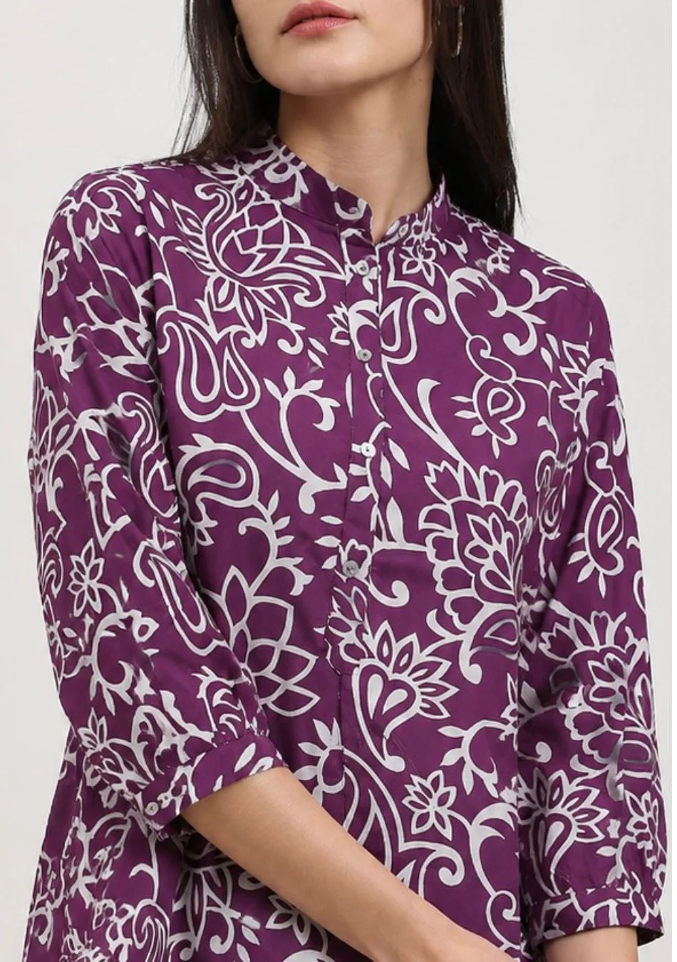 Aravalii Plum Royale Top - Image 3
