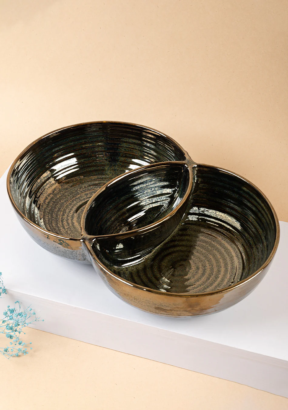 Auburn Glisten Conjoined Serving Bowls - Image 7
