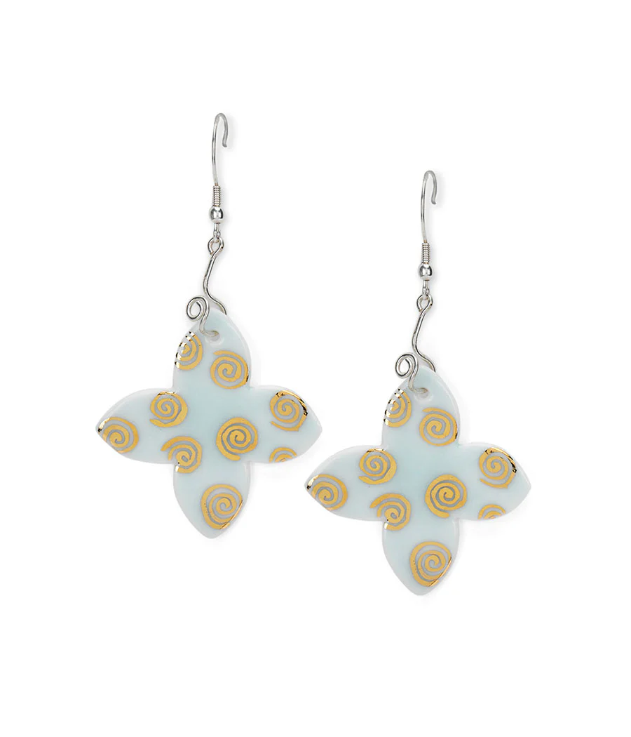 Azure Fusion Harmony Earrings - Image 3