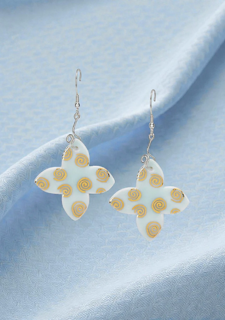 Azure Fusion Harmony Earrings - Image 5