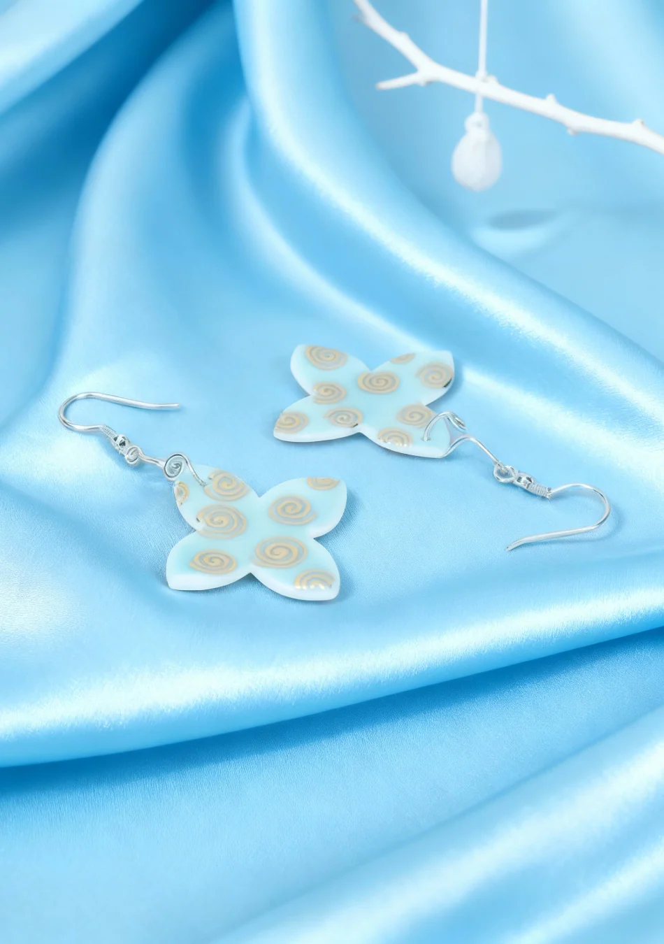 Azure Fusion Harmony Earrings - Image 7