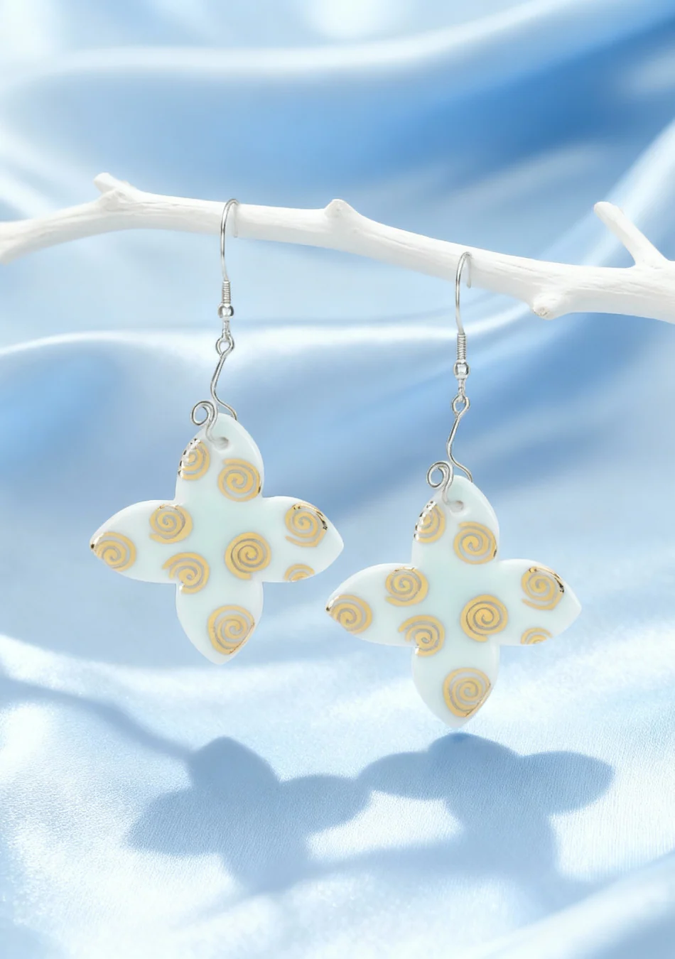 Azure Fusion Harmony Earrings - Image 8