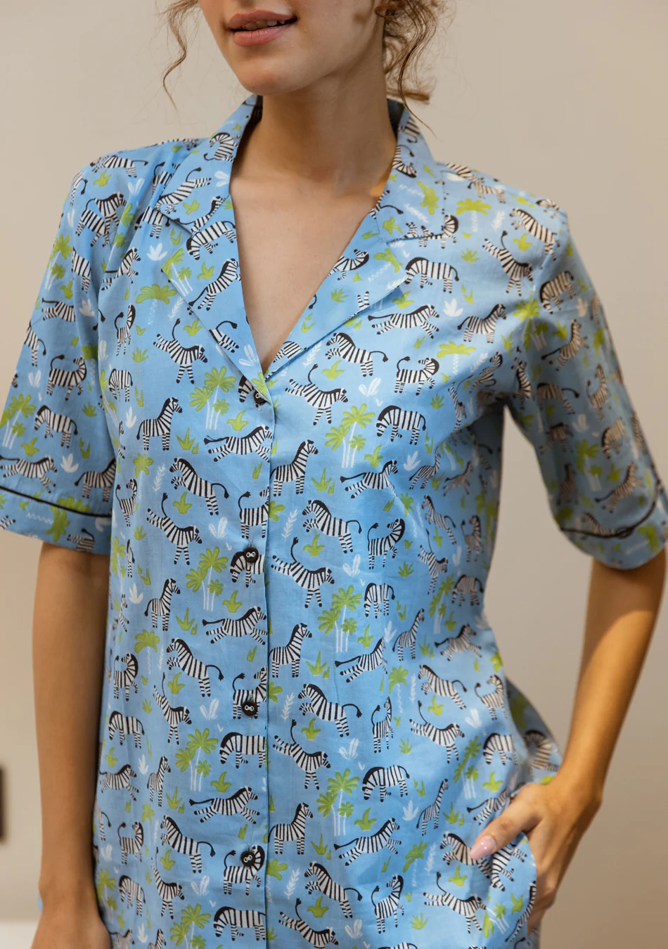 AZURE SAFARI NIGHT SUIT - Image 9