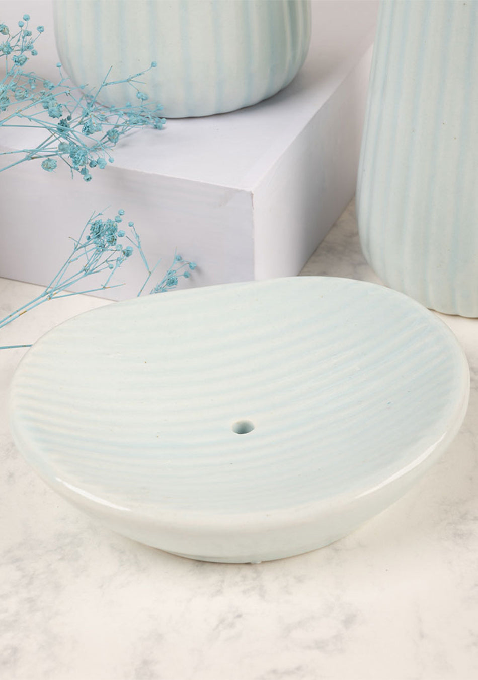 Baby Blue Bathroom Set - Image 4