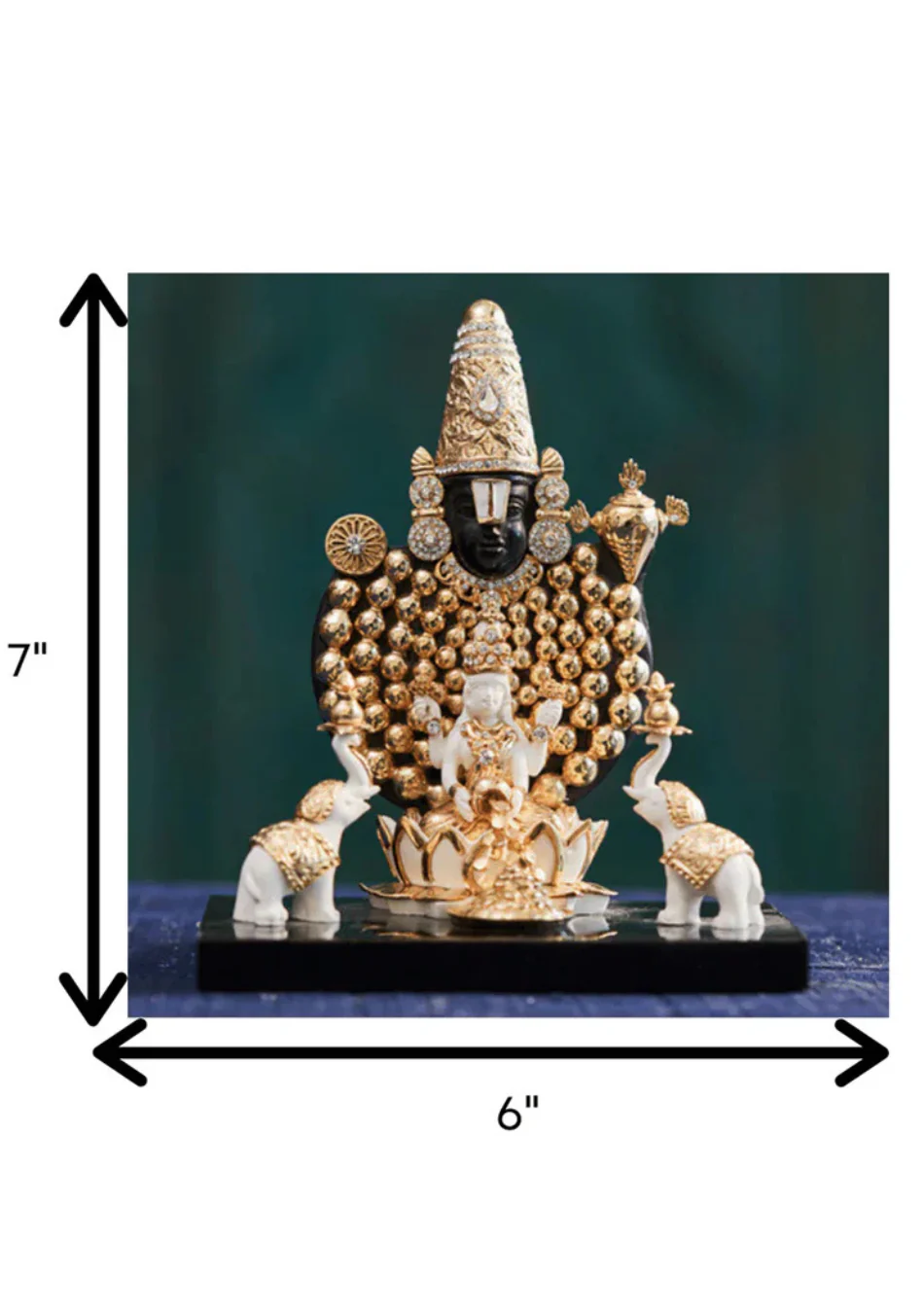 Aravalii Balaji and Lakshmi Figurine - Image 4