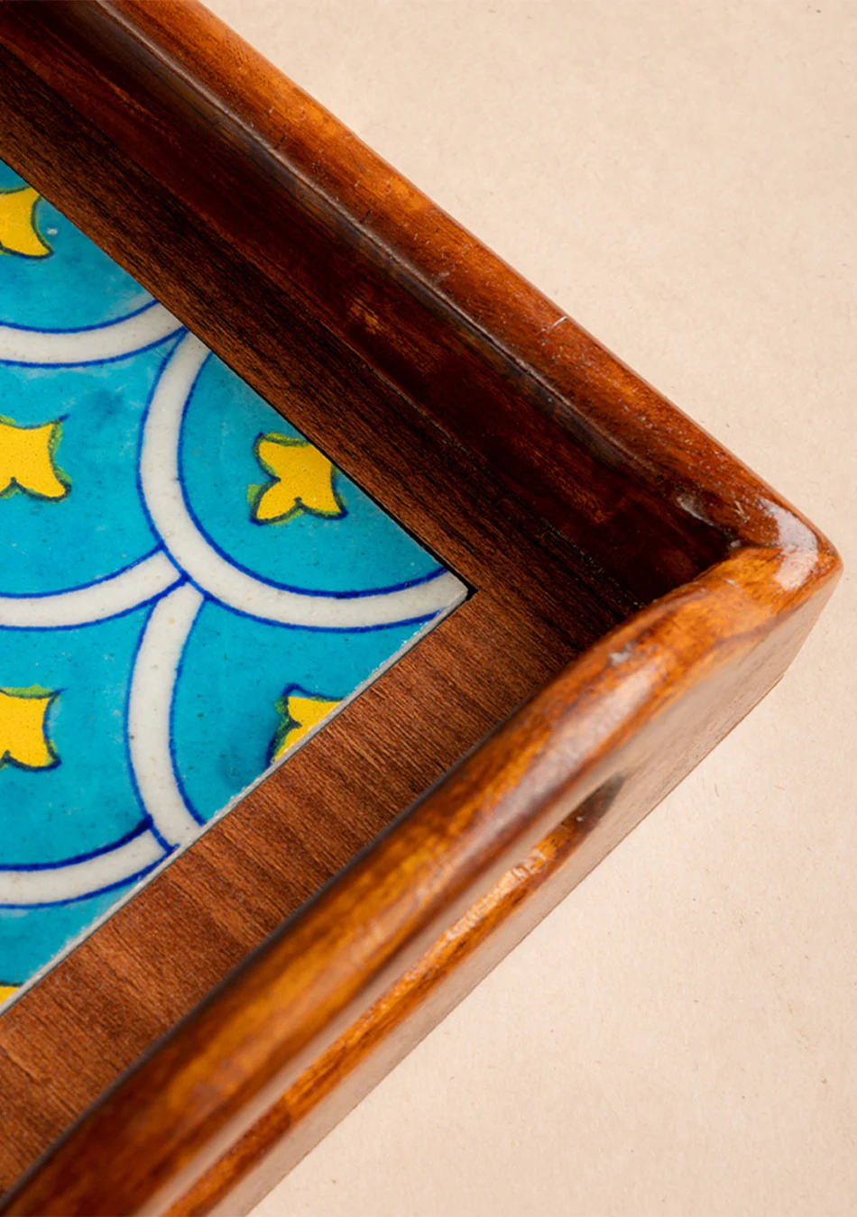 Barrow Blue Pottery Serving Tray - Image 5