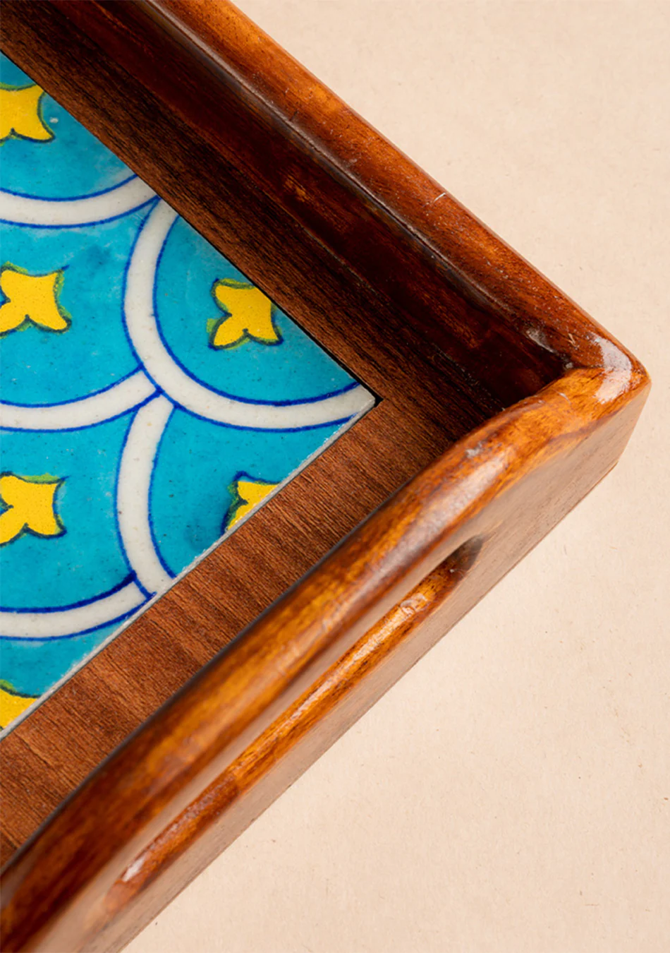 Barrow Blue Pottery Serving Tray - Image 7