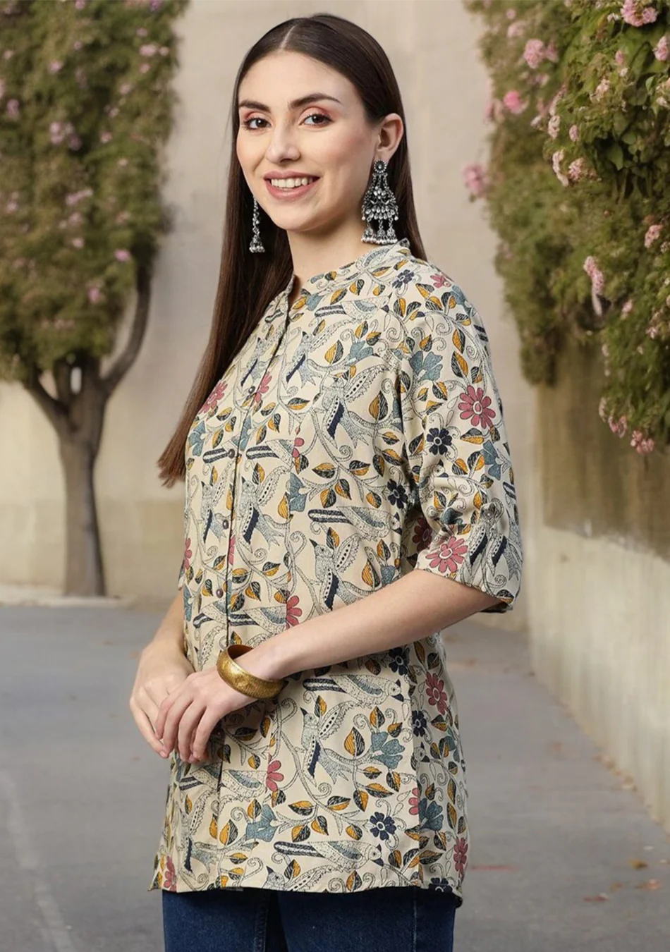 Aravalii Meadow Bloom Luxe Top - Image 10