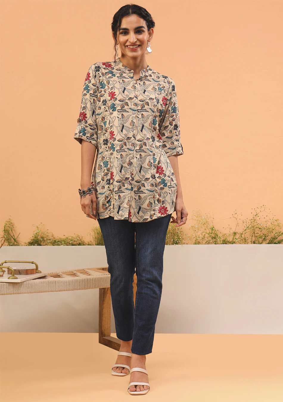 Aravalii Meadow Bloom Luxe Top - Image 3