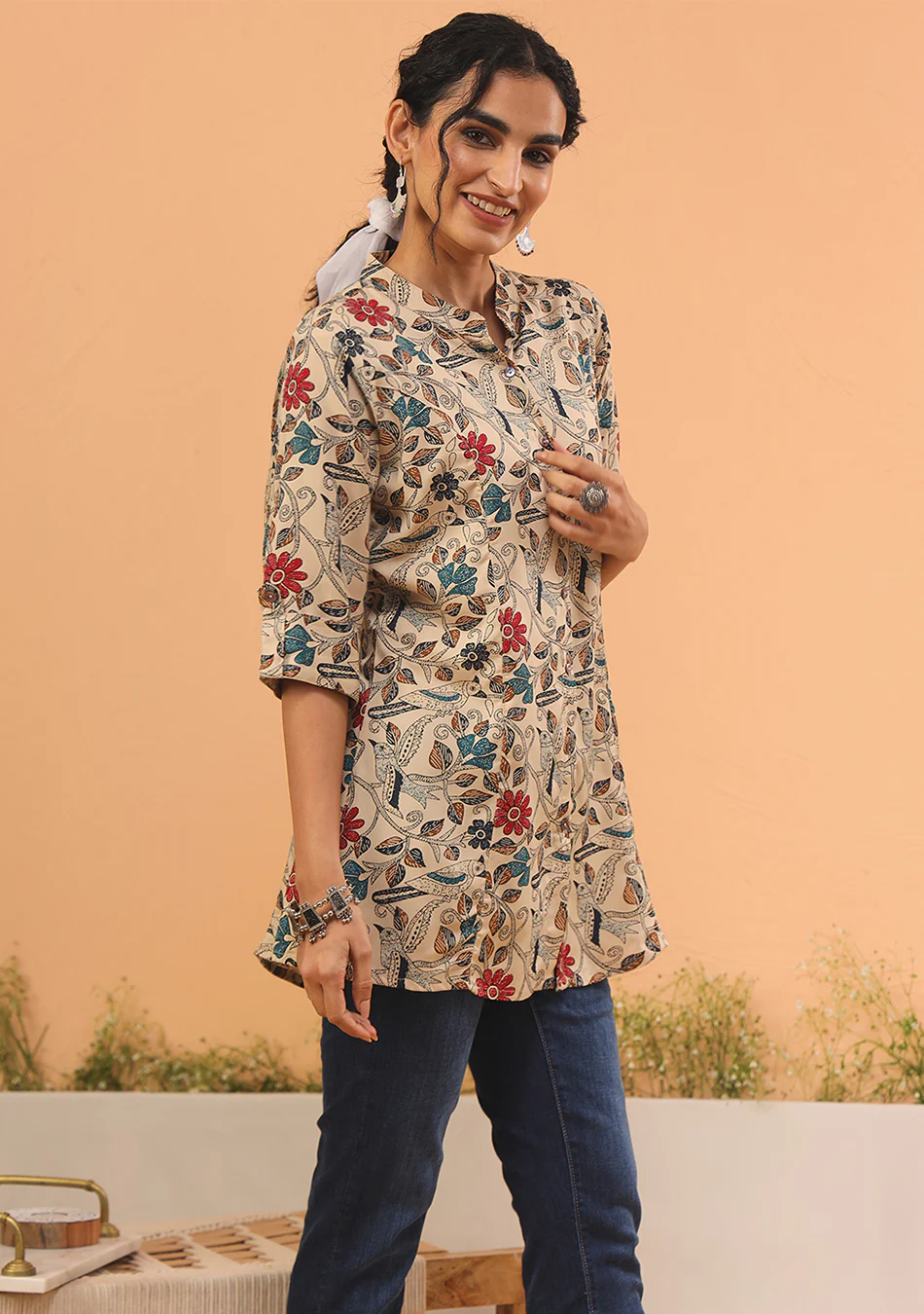 Aravalii Meadow Bloom Luxe Top - Image 7
