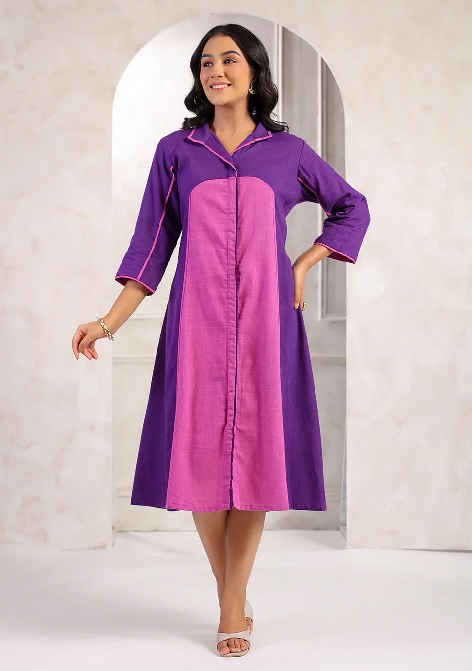 Berry Sunset Dress - Image 9
