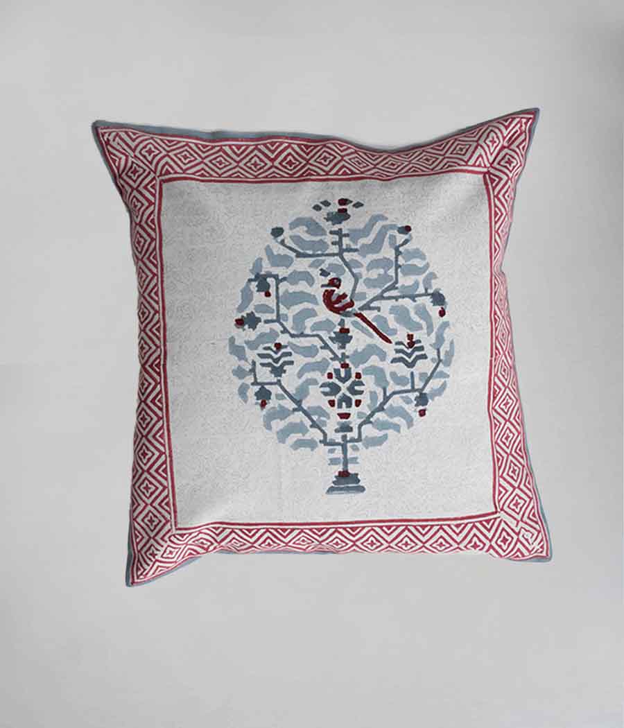 Bird in Bush Cushion Cover - Image 3