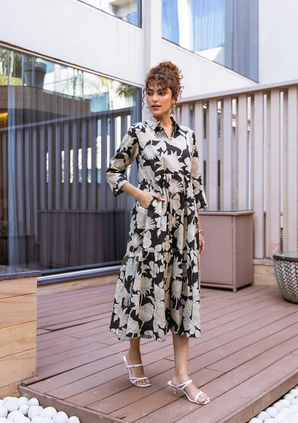 Aravalii Midnight Bloom Couture Dress