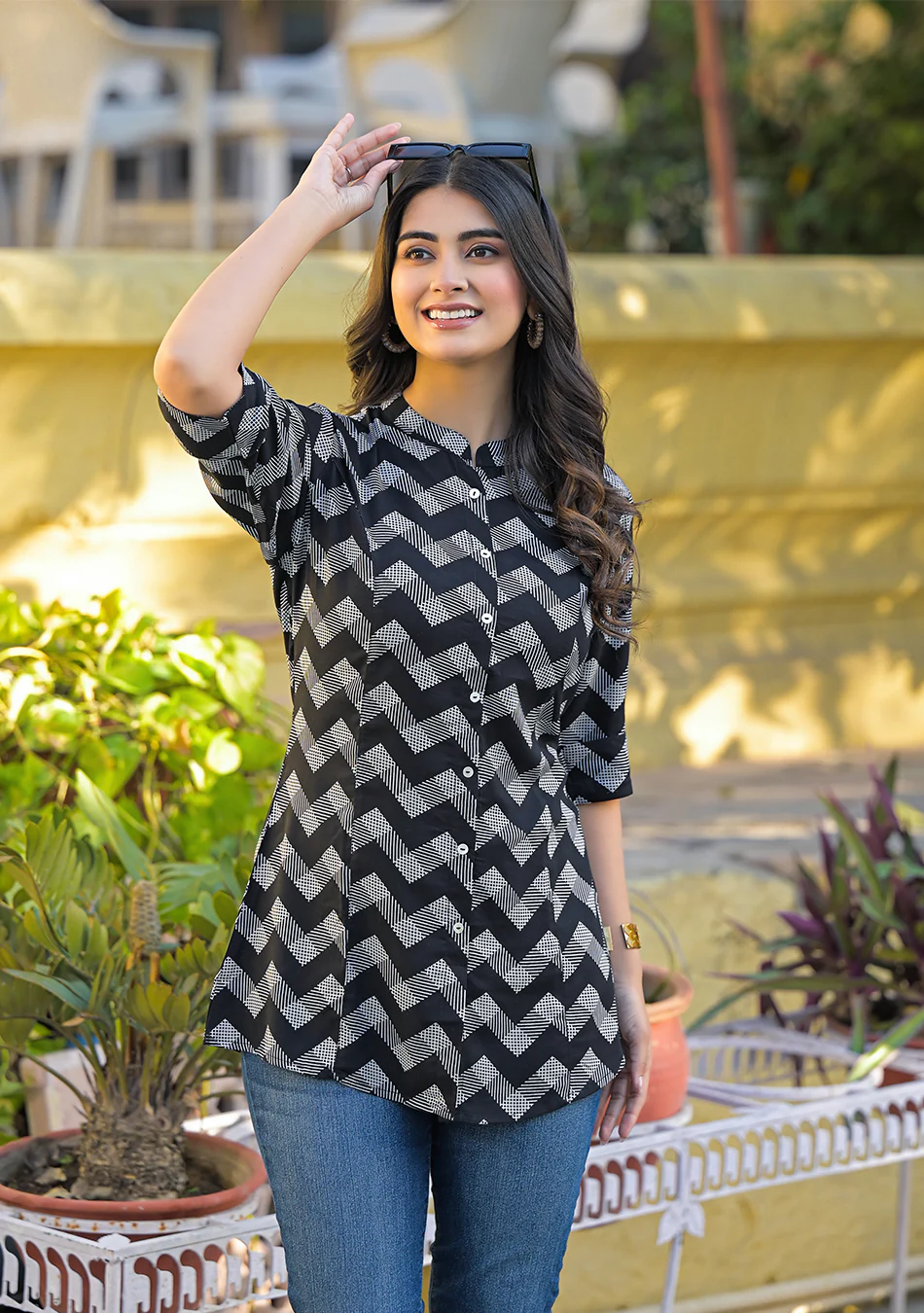 Midnight Rhythm Tunic