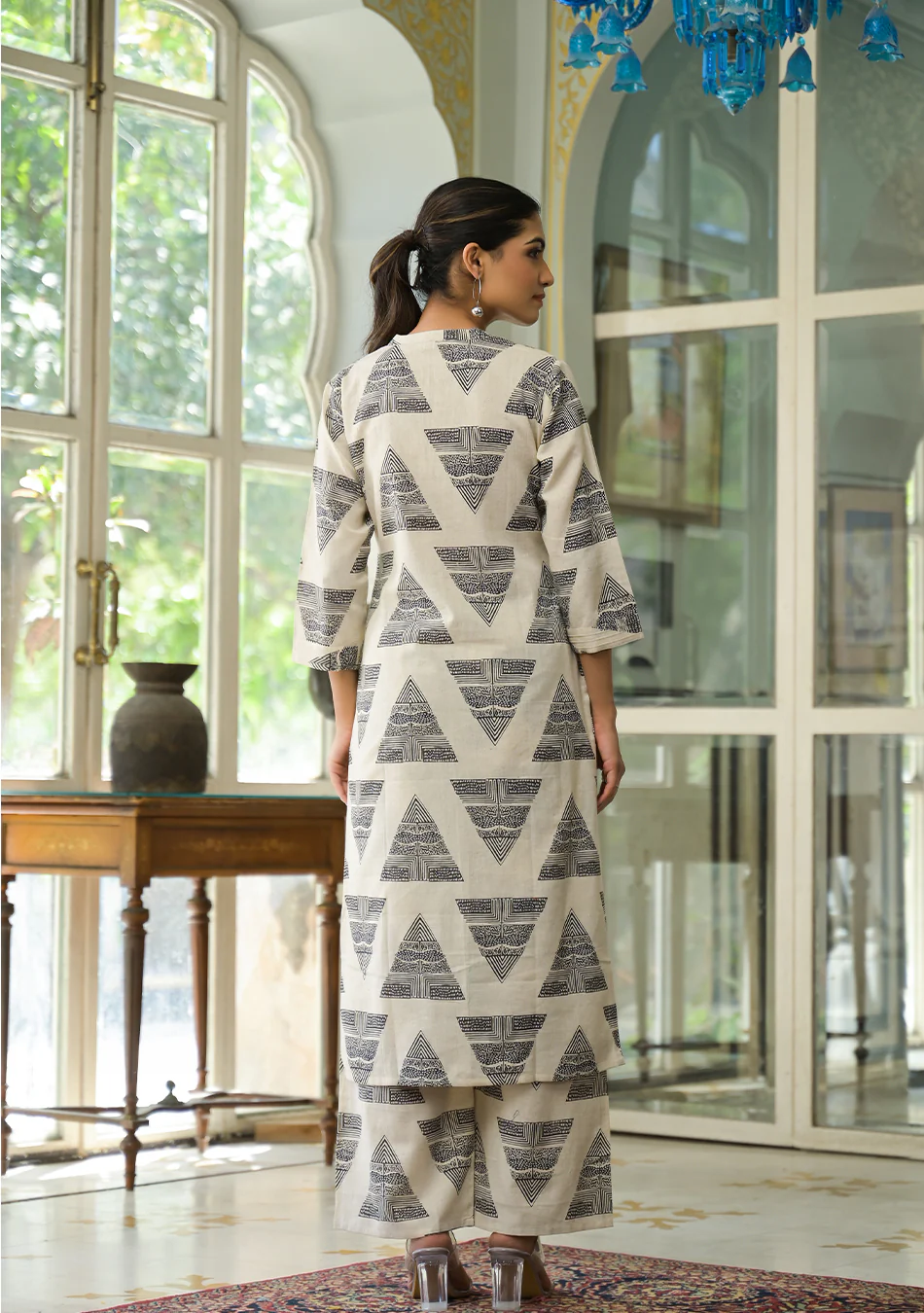 Black Tribal Vibes Co-ord Set - Image 6