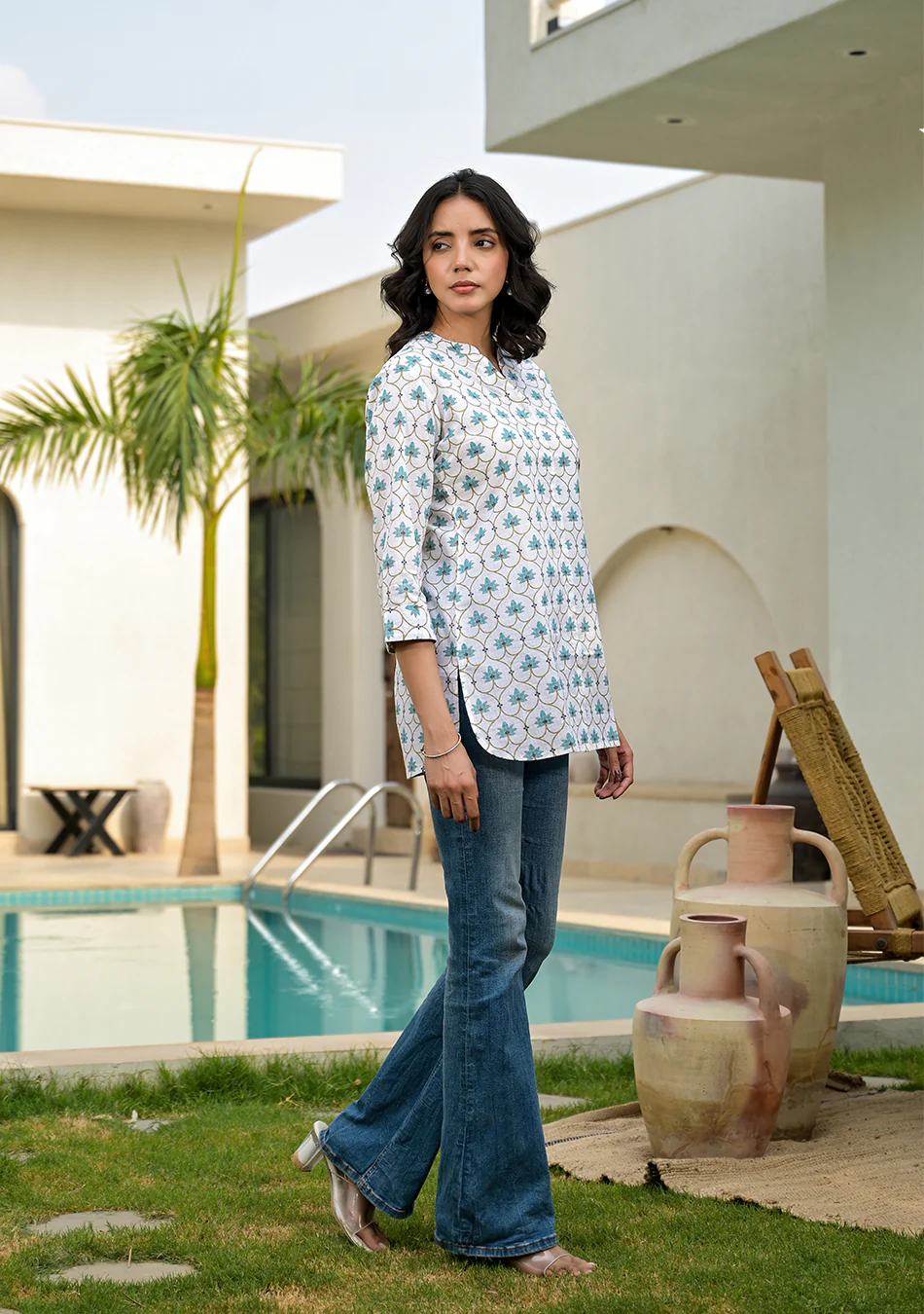 Blue Blossom Top - Image 3