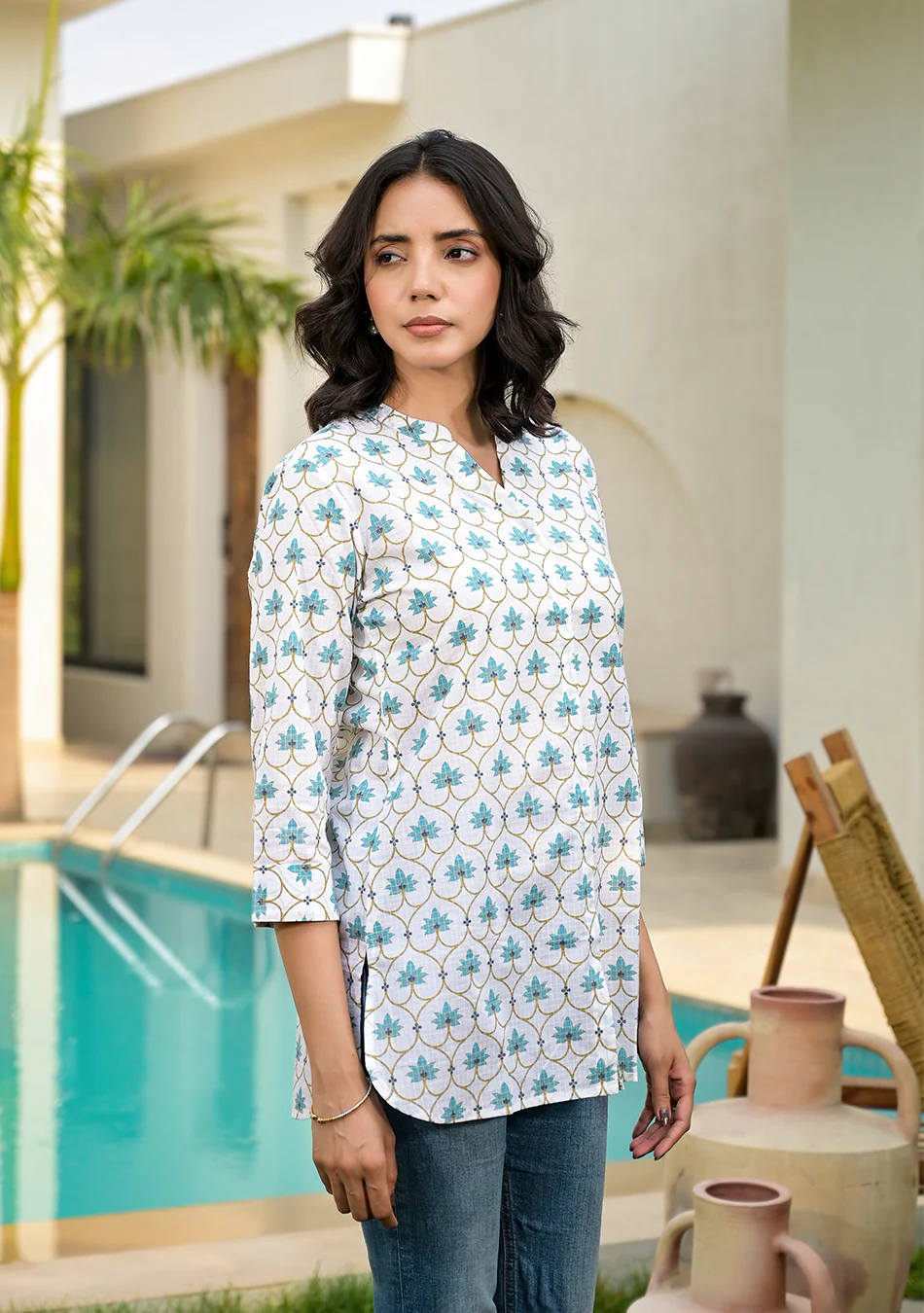 Blue Blossom Top - Image 4