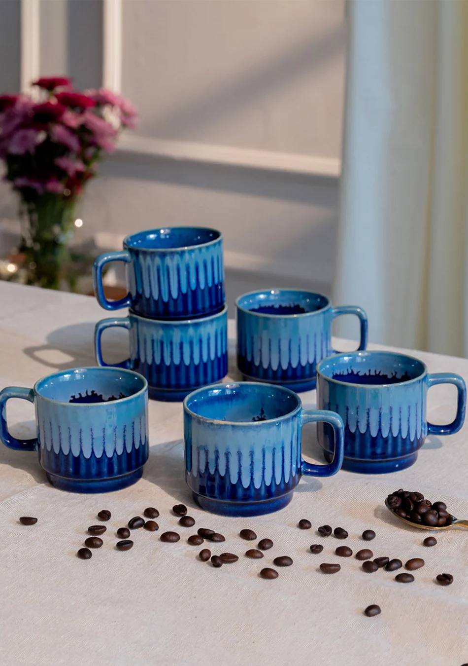 Blue Dacnis Mugs - Handcrafted - Image 9
