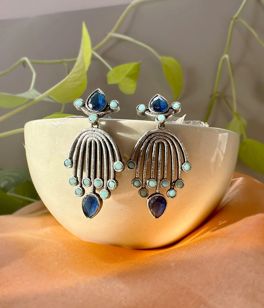 Blue Frost Radiance Studs - Image 3