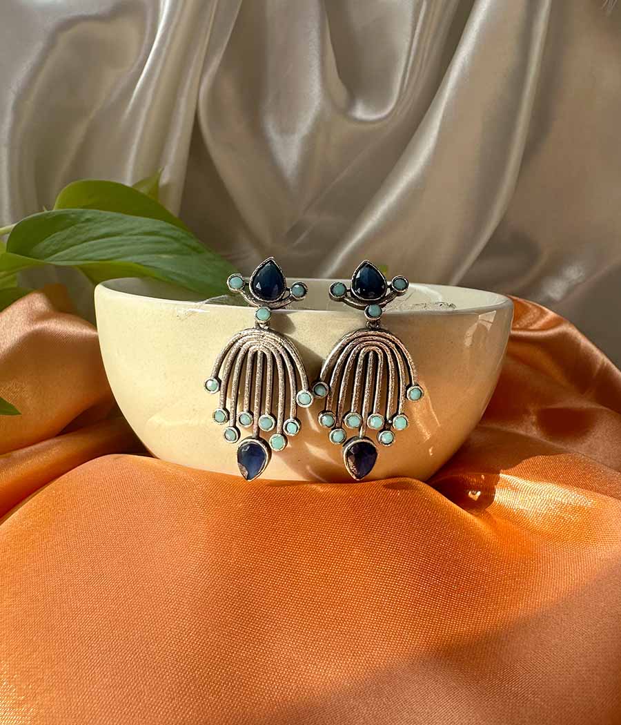 Blue Frost Radiance Studs - Image 5