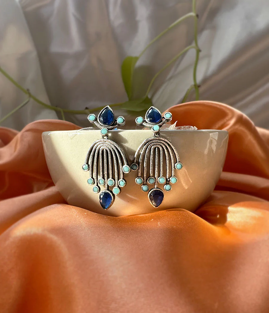 Blue Frost Radiance Studs - Image 7