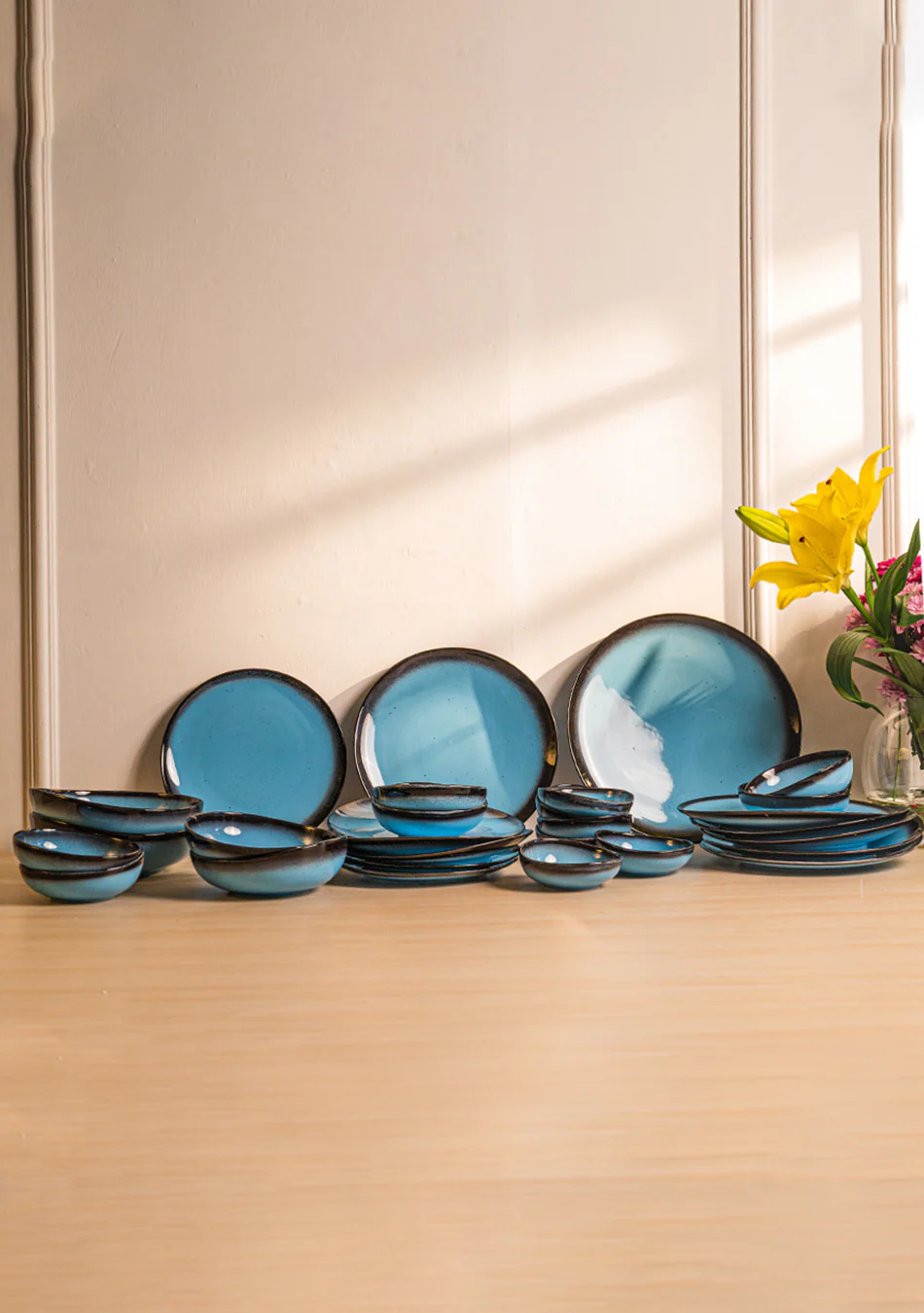 Blue Oblong Dinnerset - Image 10