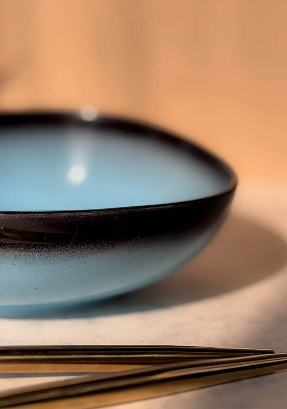 Blue Oblong Serving Bowls - Image 2