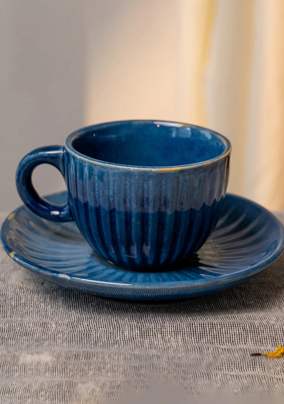 Blue Robin Tea Cups - Handcrafted - Image 5