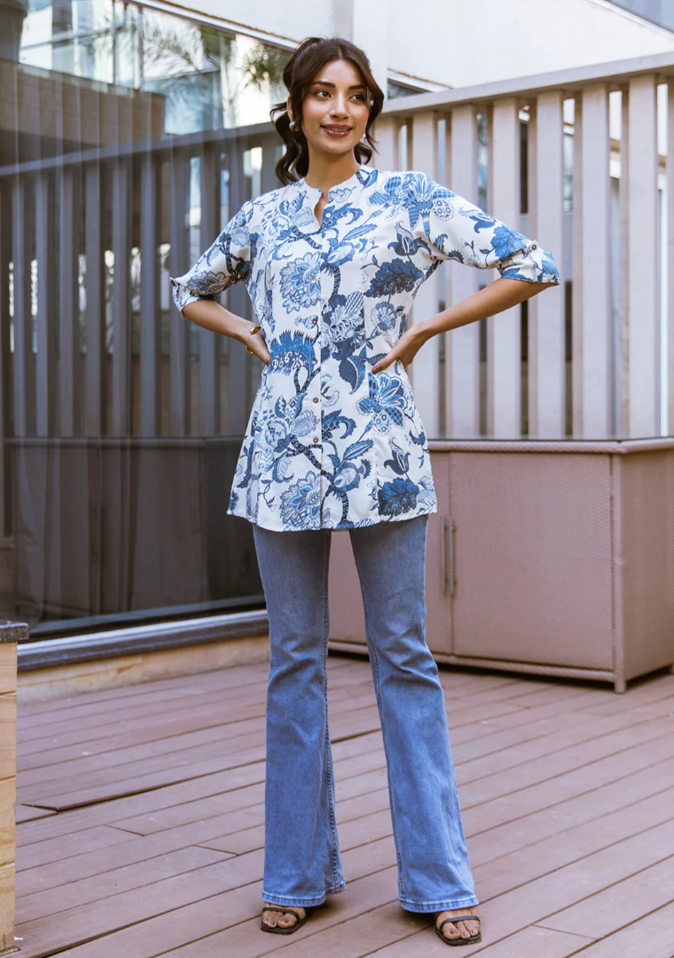 Blue Willow Top - Image 2