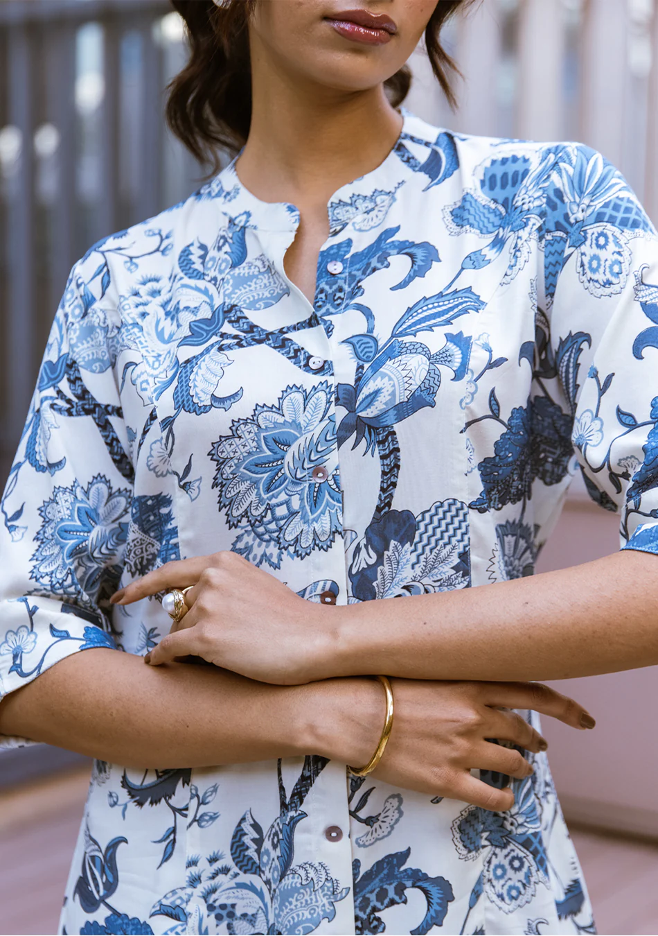 Blue Willow Top - Image 3