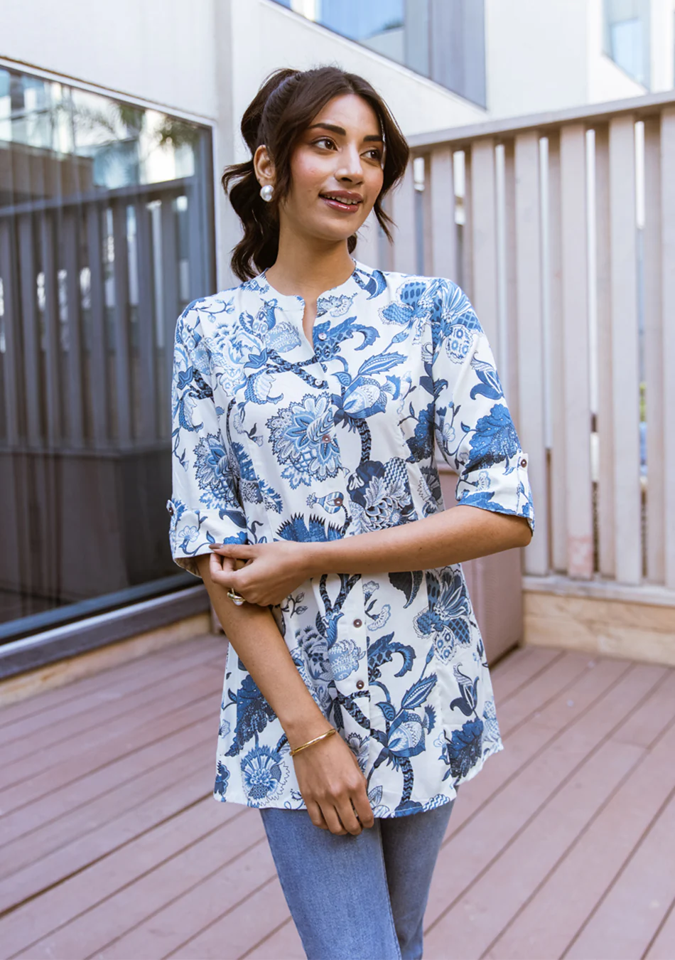 Blue Willow Top - Image 4