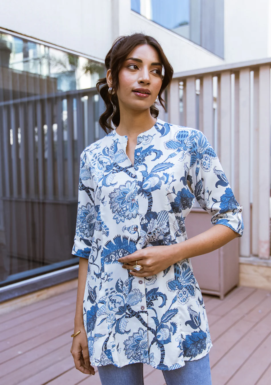 Blue Willow Top - Image 5