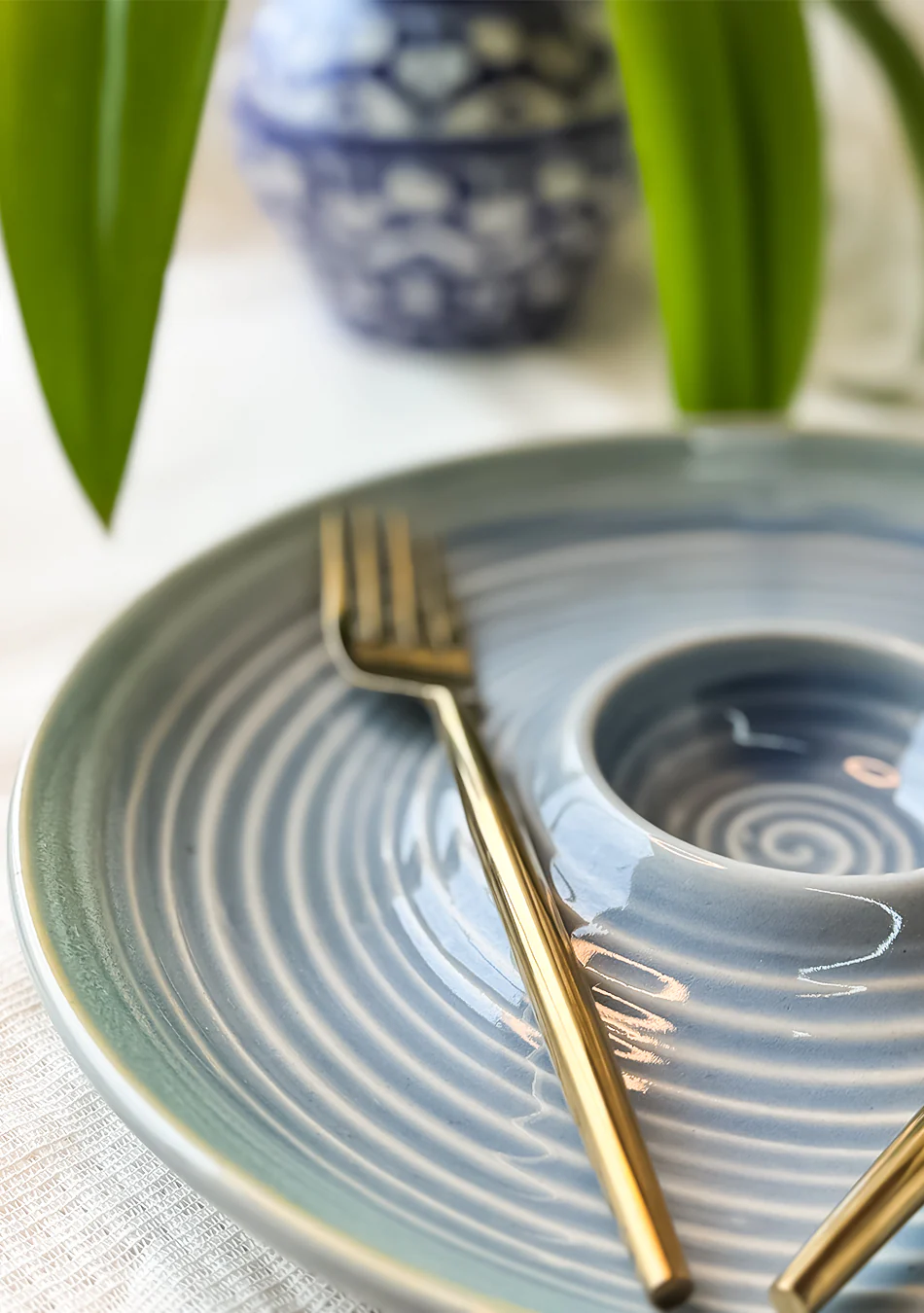 Blueray Ceramic Platter - Image 5