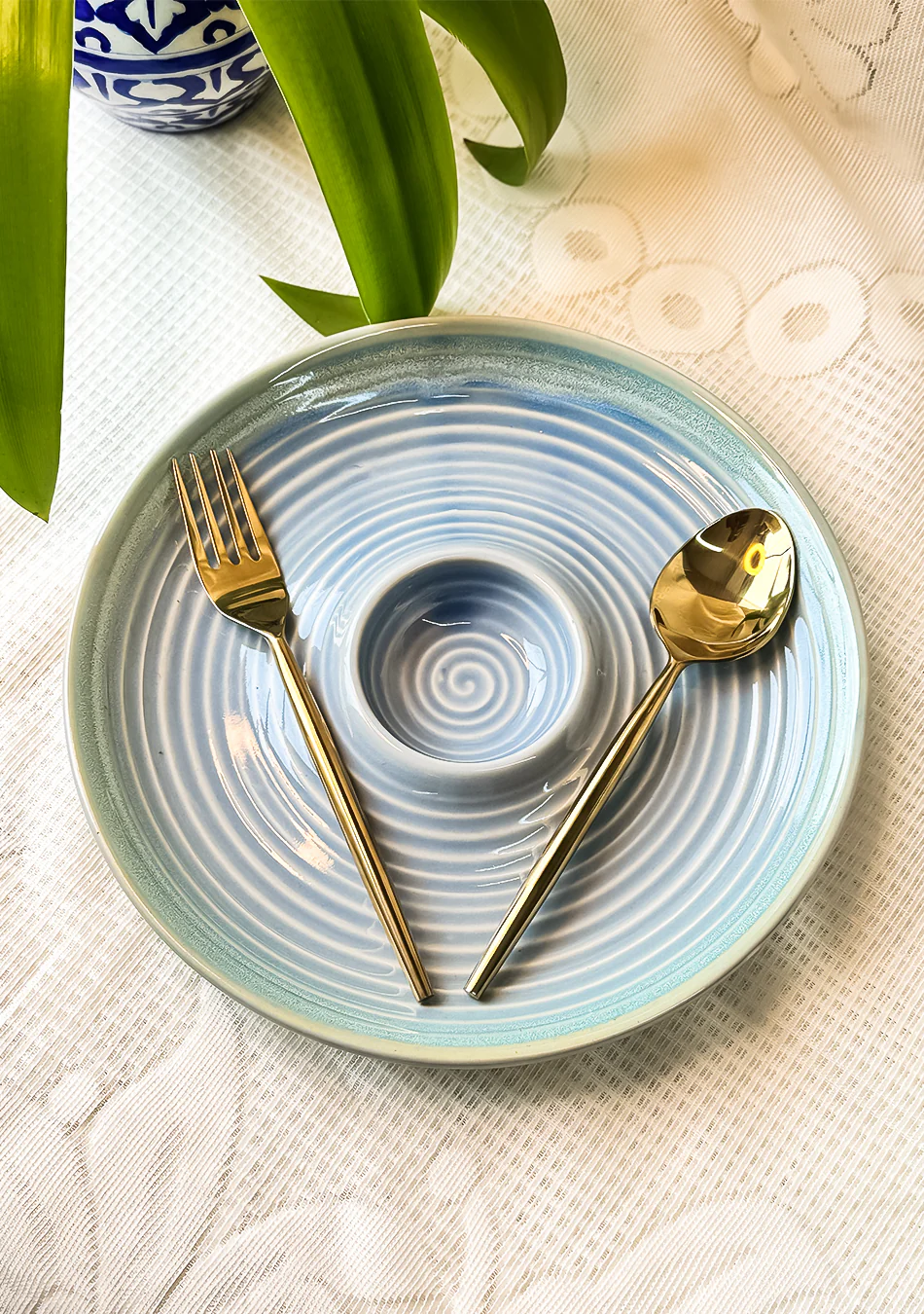 Blueray Ceramic Platter - Image 8
