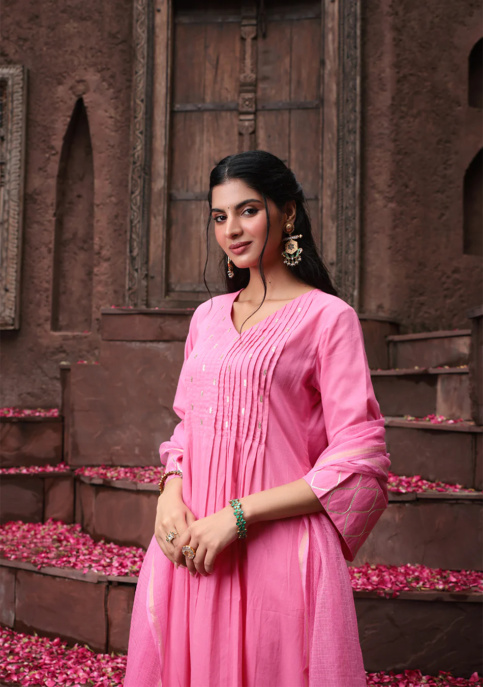 Aravalii Gulabi Noor Suit Set - Image 3