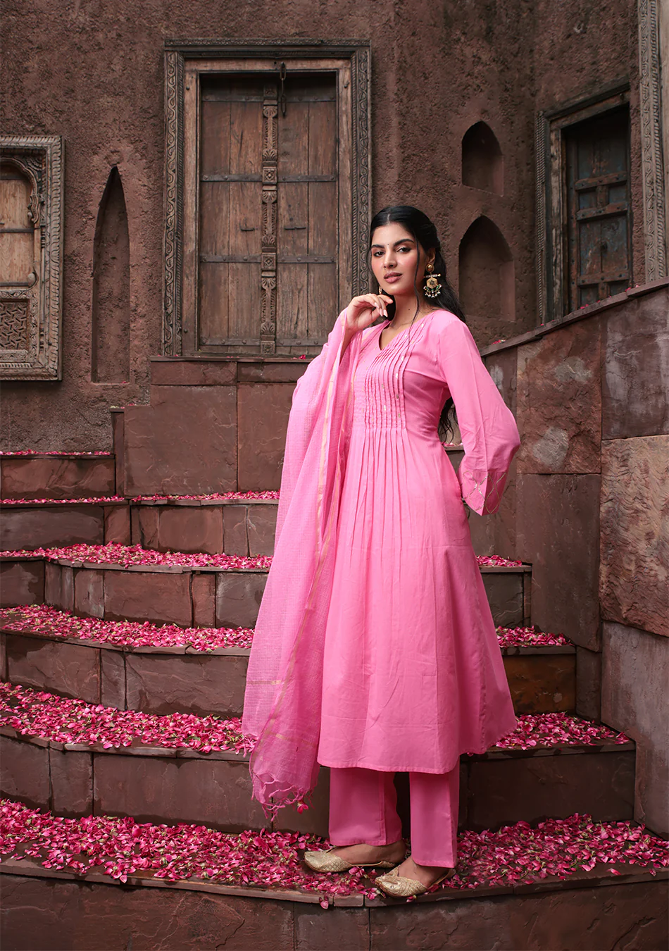 Aravalii Gulabi Noor Suit Set - Image 4