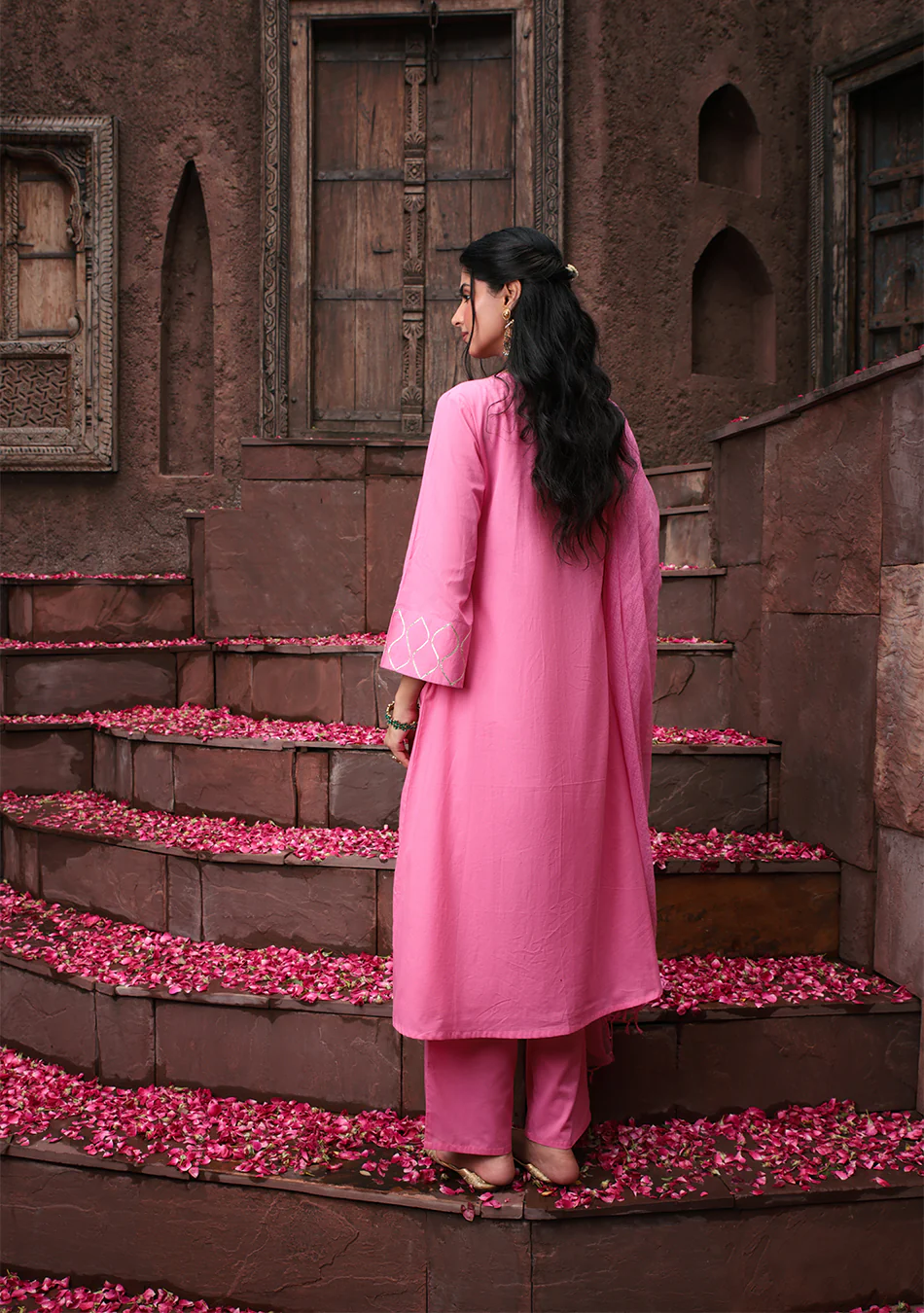 Aravalii Gulabi Noor Suit Set - Image 5