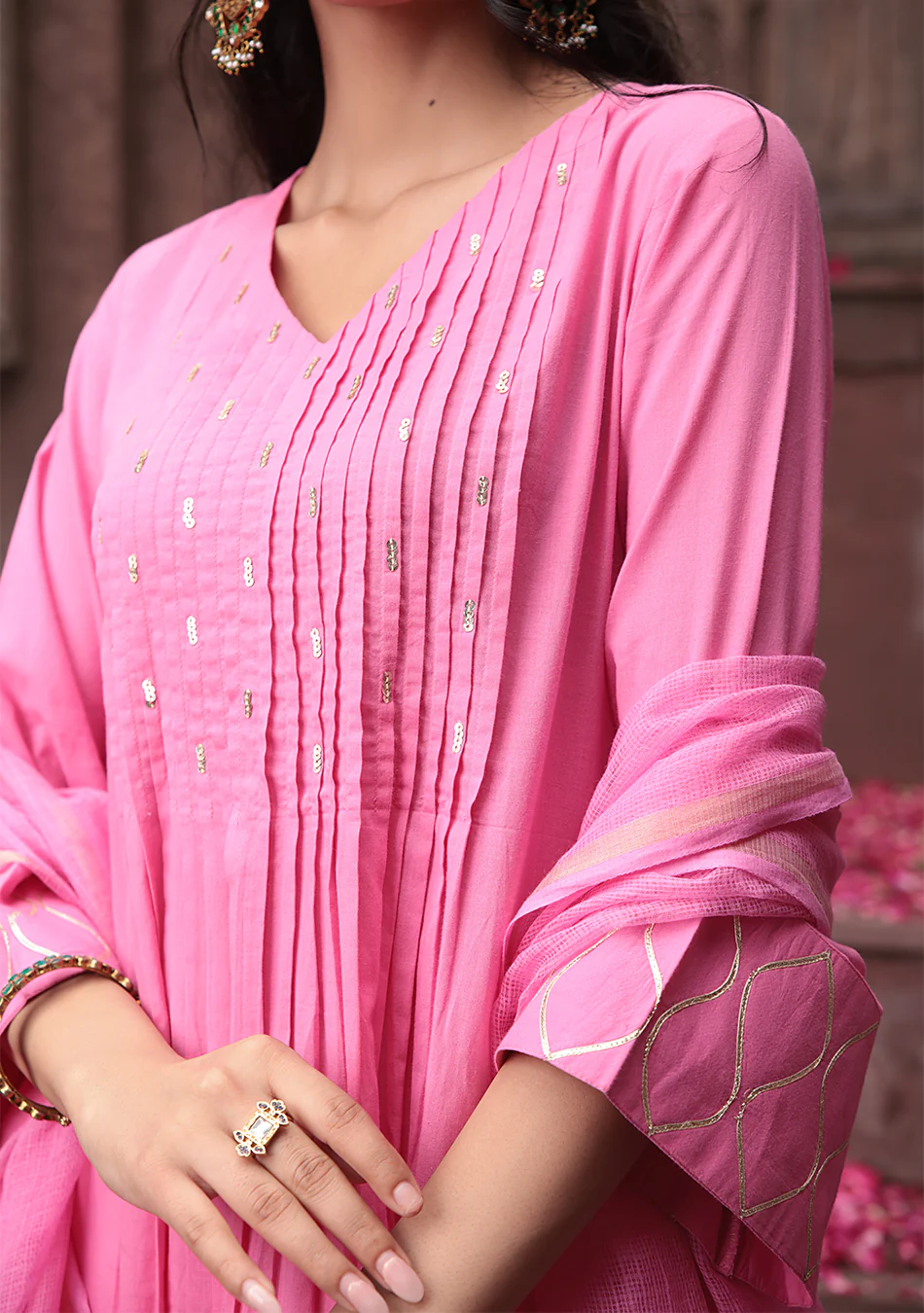 Aravalii Gulabi Noor Suit Set - Image 6